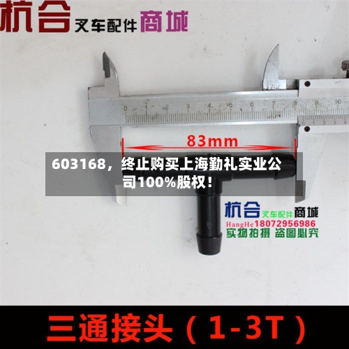 603168	，终止购买上海勤礼实业公司100%股权！-第3张图片