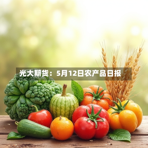 光大期货:5月12日农产品日报-第2张图片