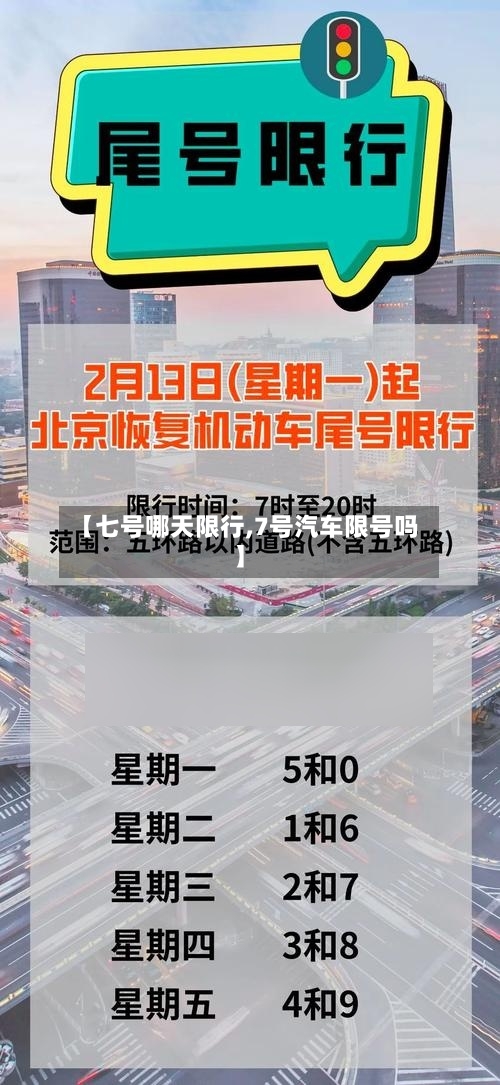 【七号哪天限行,7号汽车限号吗】