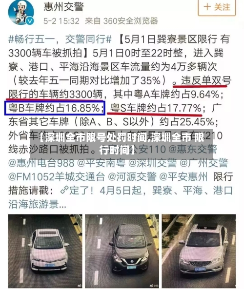 【深圳全市限号处罚时间,深圳全市 限行时间】
