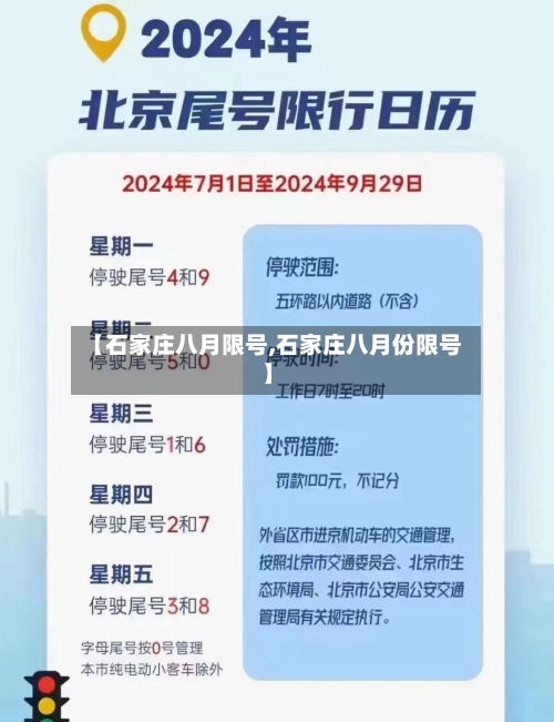 【石家庄八月限号,石家庄八月份限号】