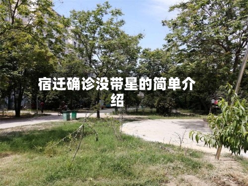 宿迁确诊没带星的简单介绍