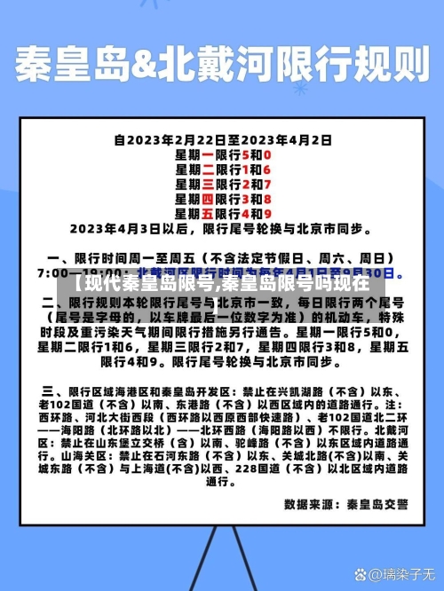 【现代秦皇岛限号,秦皇岛限号吗现在】