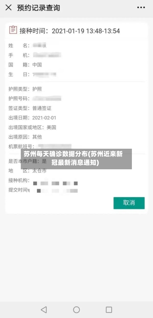 苏州每天确诊数据分布(苏州近来新冠最新消息通知)