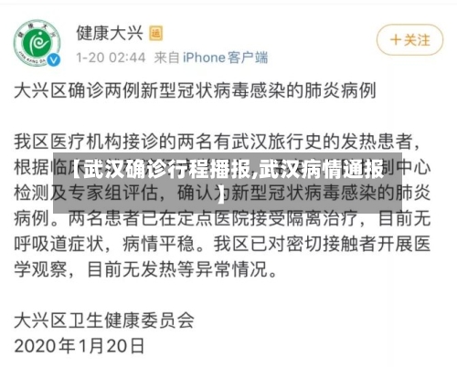 【武汉确诊行程播报,武汉病情通报】