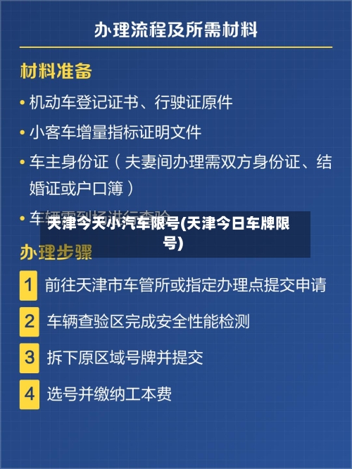 天津今天小汽车限号(天津今日车牌限号)