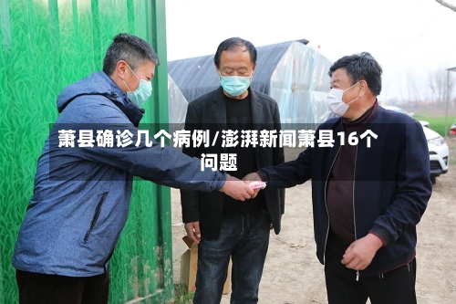 萧县确诊几个病例/澎湃新闻萧县16个问题