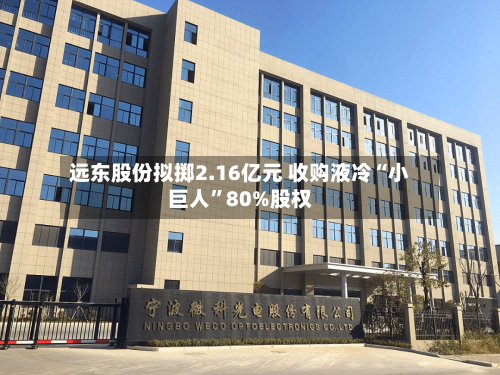 远东股份拟掷2.16亿元 收购液冷“小巨人”80%股权