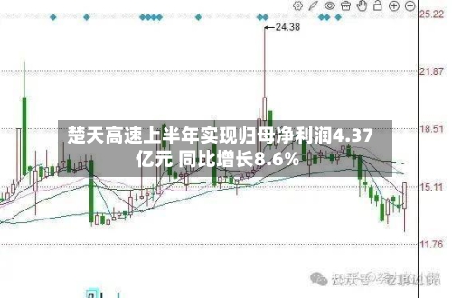 楚天高速上半年实现归母净利润4.37亿元 同比增长8.6%