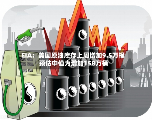 EIA：美国原油库存上周增加9.5万桶 预估中值为增加158万桶