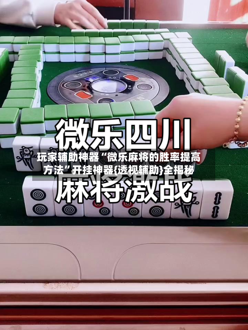 玩家辅助神器“微乐麻将的胜率提高方法”开挂神器{透视辅助}全揭秘