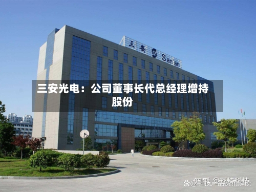 三安光电：公司董事长代总经理增持股份