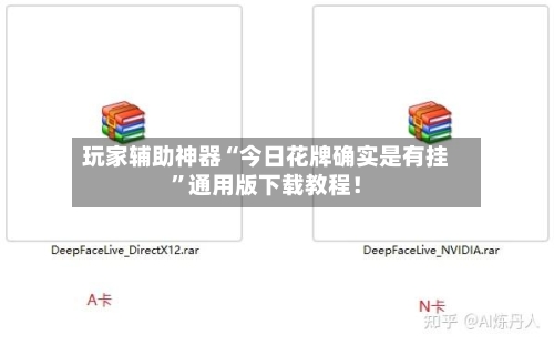 玩家辅助神器“今日花牌确实是有挂”通用版下载教程！