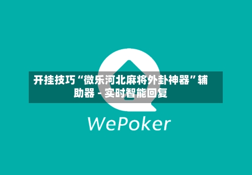 开挂技巧“微乐河北麻将外卦神器”辅助器 - 实时智能回复