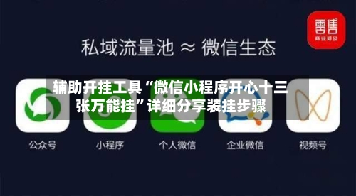 辅助开挂工具“微信小程序开心十三张万能挂”详细分享装挂步骤