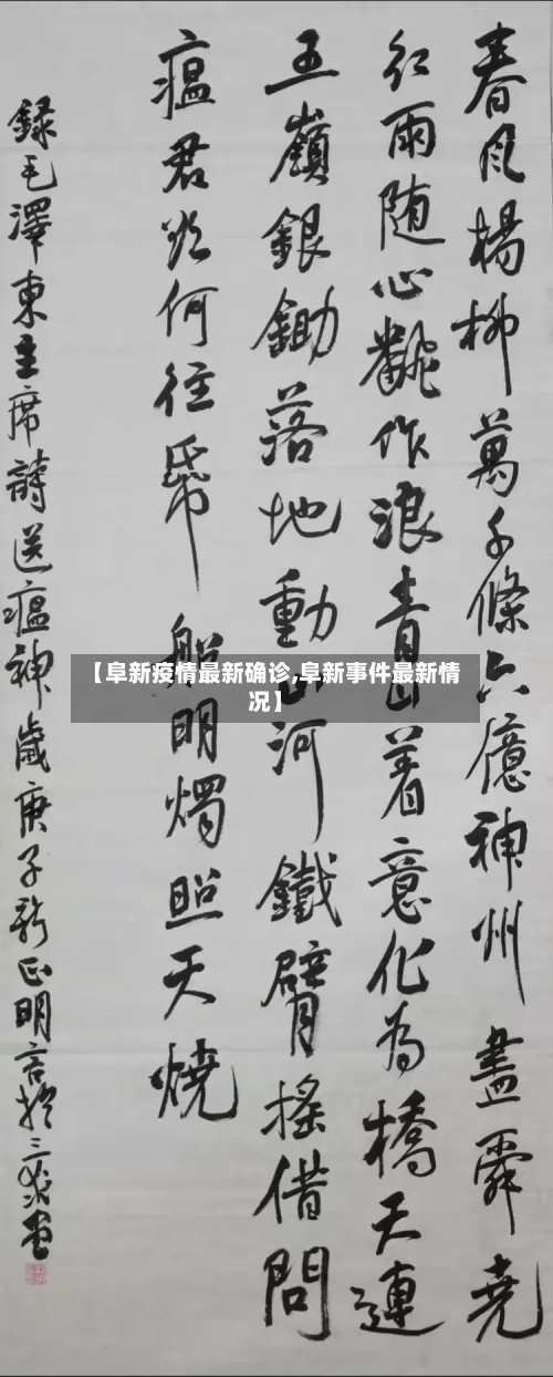 【阜新疫情最新确诊,阜新事件最新情况】