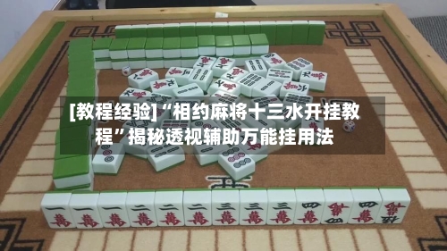 [教程经验]“相约麻将十三水开挂教程”揭秘透视辅助万能挂用法