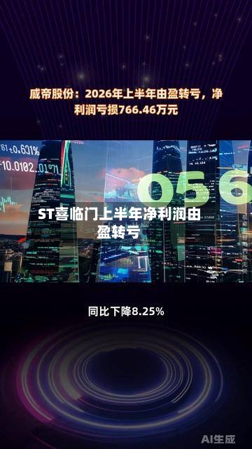 ST喜临门上半年净利润由盈转亏