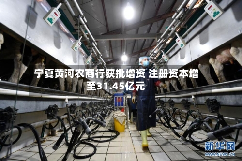 宁夏黄河农商行获批增资 注册资本增至31.45亿元