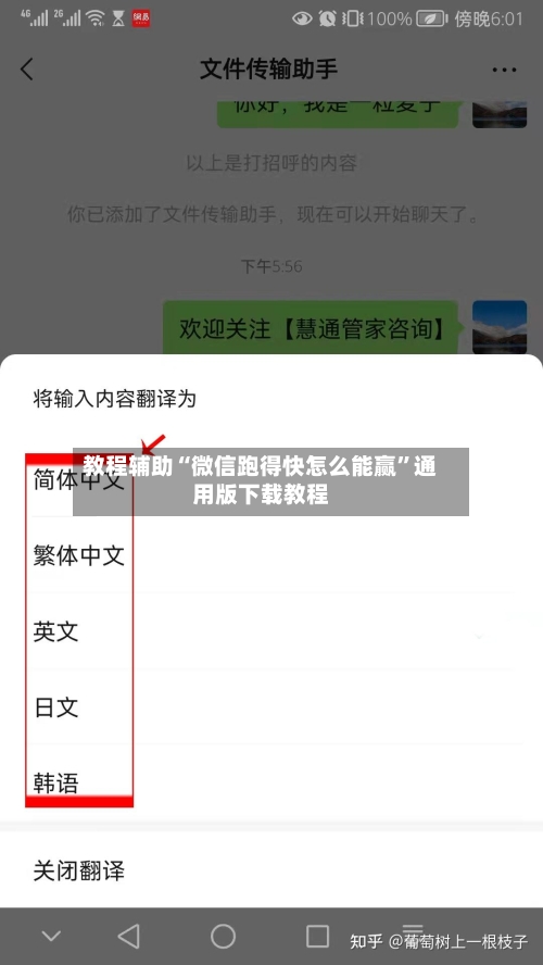 教程辅助“微信跑得快怎么能赢”通用版下载教程