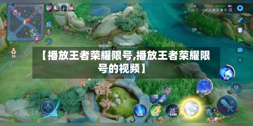 【播放王者荣耀限号,播放王者荣耀限号的视频】