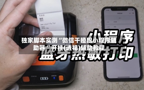独家脚本实测“微信干瞪眼小程序辅助器 ”开挂(透视)辅助教程