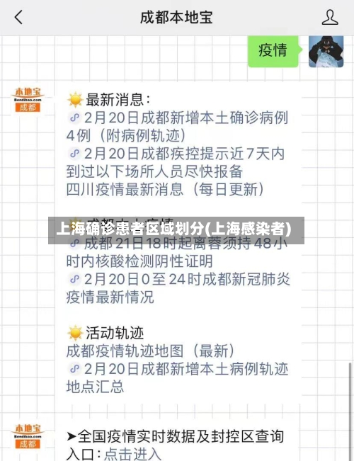 上海确诊患者区域划分(上海感染者)