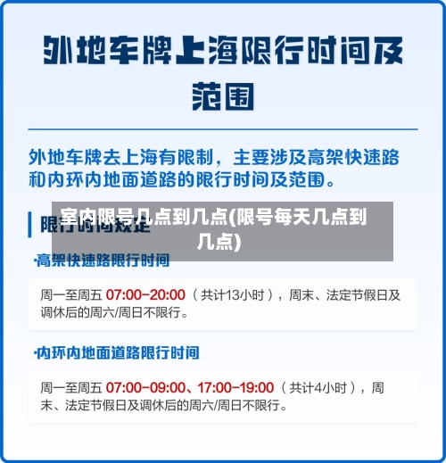 室内限号几点到几点(限号每天几点到几点)