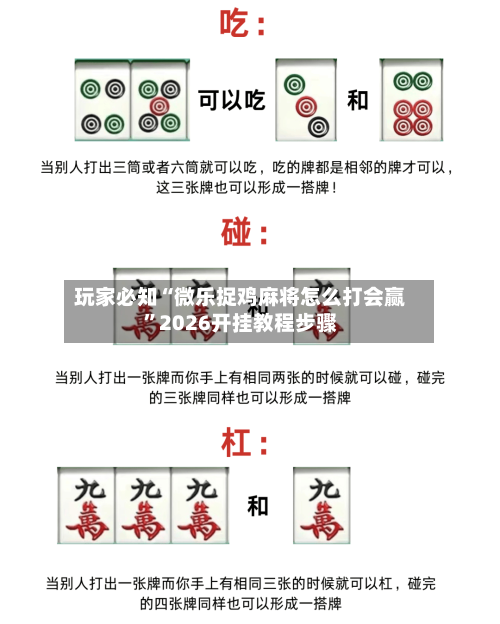 玩家必知“微乐捉鸡麻将怎么打会赢”2026开挂教程步骤