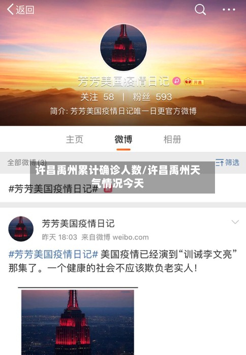 许昌禹州累计确诊人数/许昌禹州天气情况今天