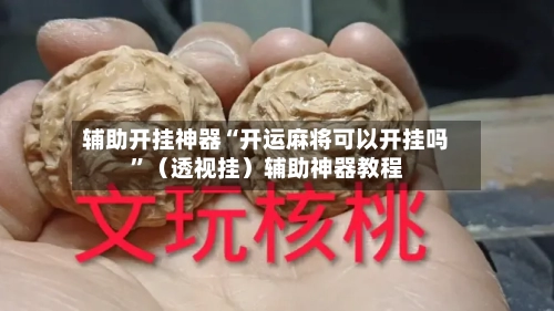 辅助开挂神器“开运麻将可以开挂吗”（透视挂）辅助神器教程