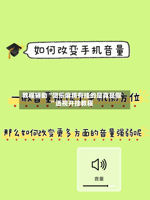 教程辅助“微乐麻将有挂的是真是假”透视开挂教程