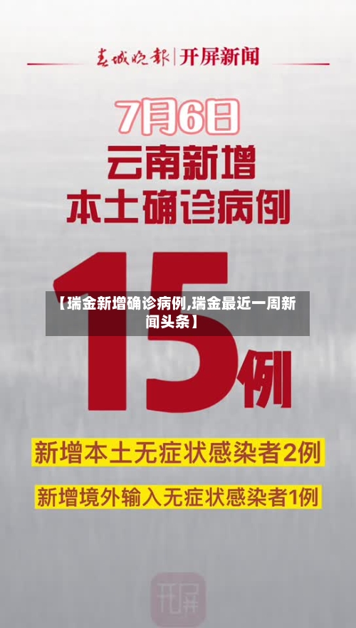 【瑞金新增确诊病例,瑞金最近一周新闻头条】