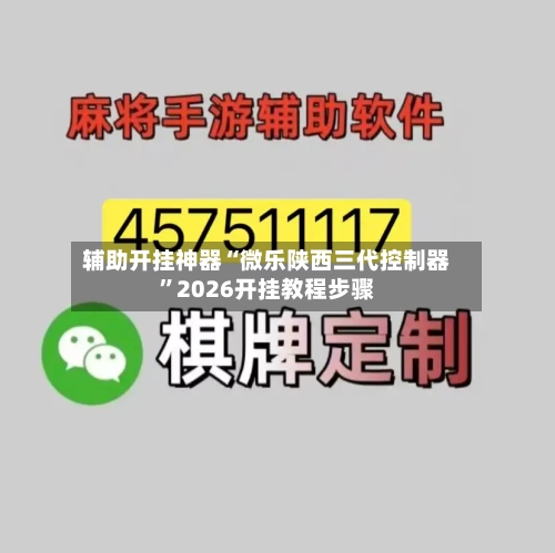 辅助开挂神器“微乐陕西三代控制器”2026开挂教程步骤