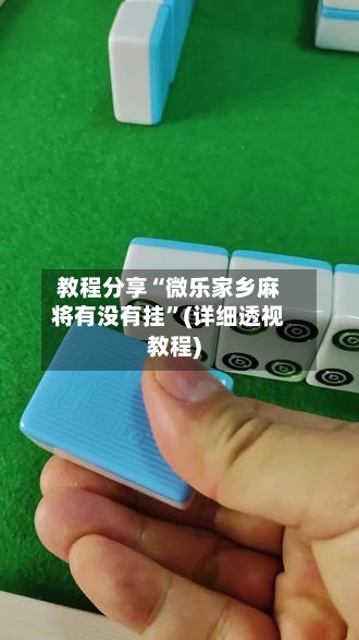 教程分享“微乐家乡麻将有没有挂”(详细透视教程)