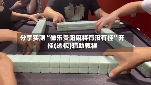 分享实测“微乐贵阳麻将有没有挂”开挂(透视)辅助教程