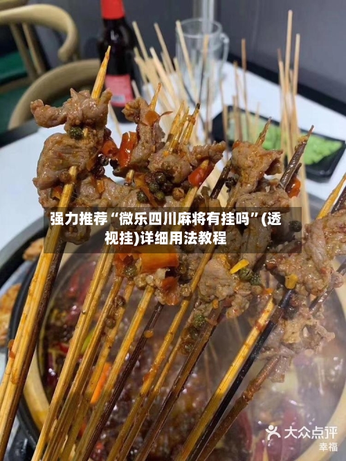 强力推荐“微乐四川麻将有挂吗”(透视挂)详细用法教程