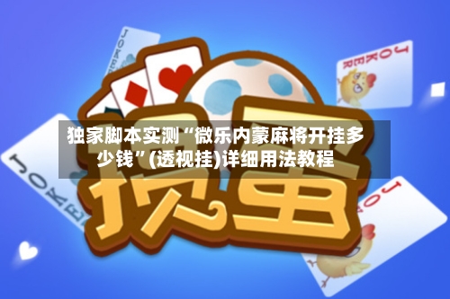 独家脚本实测“微乐内蒙麻将开挂多少钱”(透视挂)详细用法教程