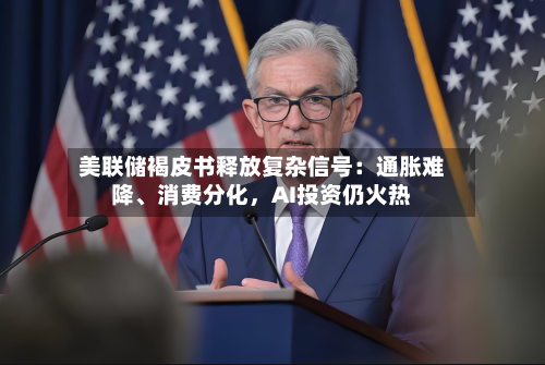 美联储褐皮书释放复杂信号：通胀难降、消费分化，AI投资仍火热