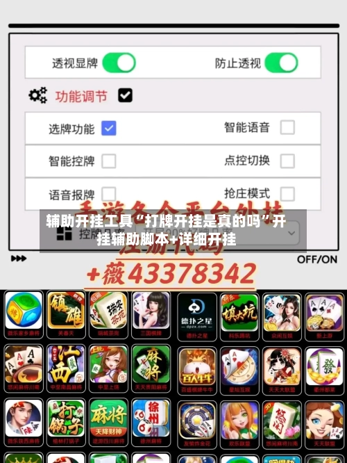 辅助开挂工具“打牌开挂是真的吗”开挂辅助脚本+详细开挂