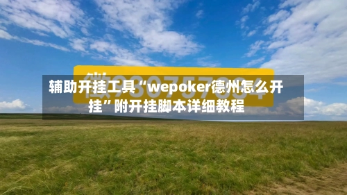 辅助开挂工具“wepoker德州怎么开挂”附开挂脚本详细教程
