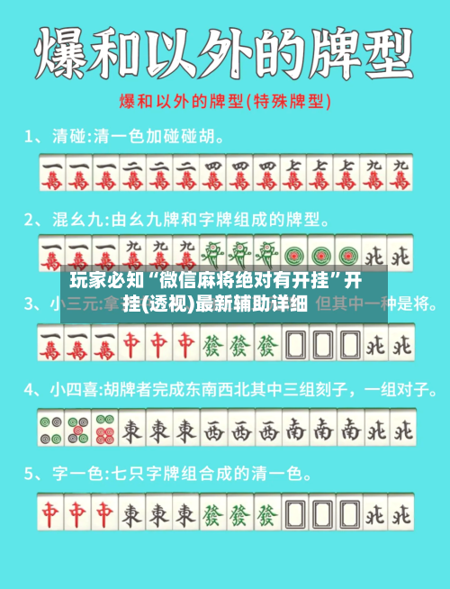 玩家必知“微信麻将绝对有开挂”开挂(透视)最新辅助详细