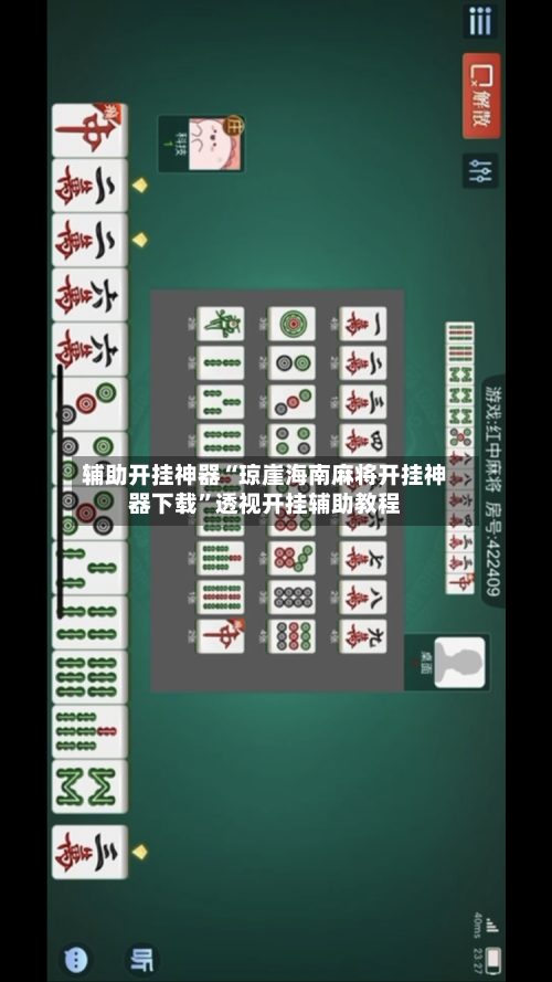 辅助开挂神器“琼崖海南麻将开挂神器下载”透视开挂辅助教程