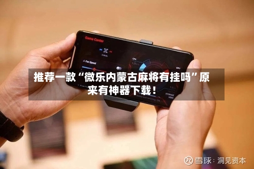 推荐一款“微乐内蒙古麻将有挂吗”原来有神器下载！