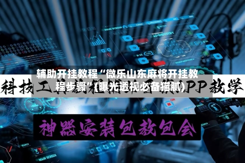 辅助开挂教程“微乐山东麻将开挂教程步骤”(曝光透视必备猫腻)