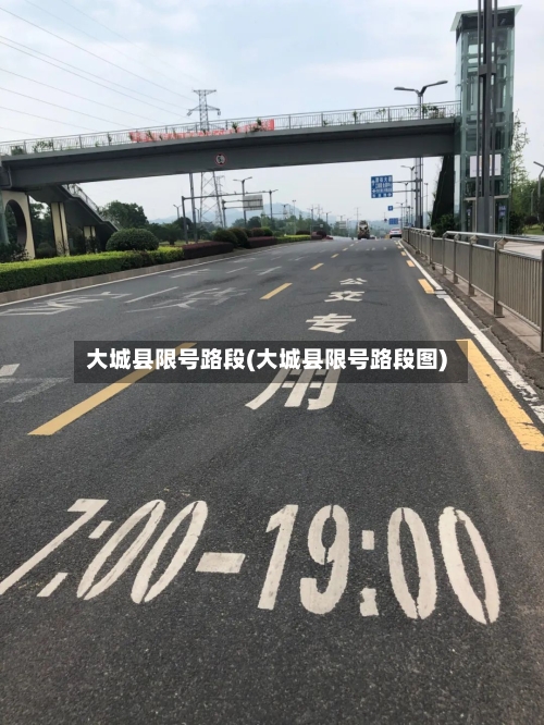 大城县限号路段(大城县限号路段图)