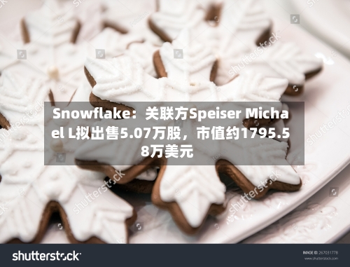 Snowflake：关联方Speiser Michael L拟出售5.07万股，市值约1795.58万美元