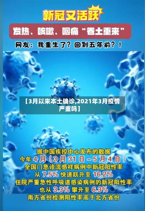 【3月以来本土确诊,2021年3月疫情严重吗】