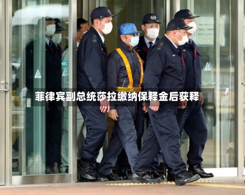 菲律宾副总统莎拉缴纳保释金后获释