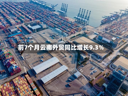 前7个月云南外贸同比增长9.3％